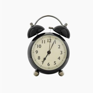 Black Vintage Clock